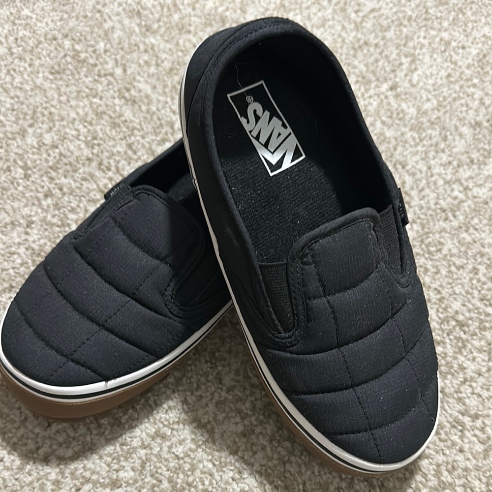 Vans Black Slip-On Sneakers Classic Style